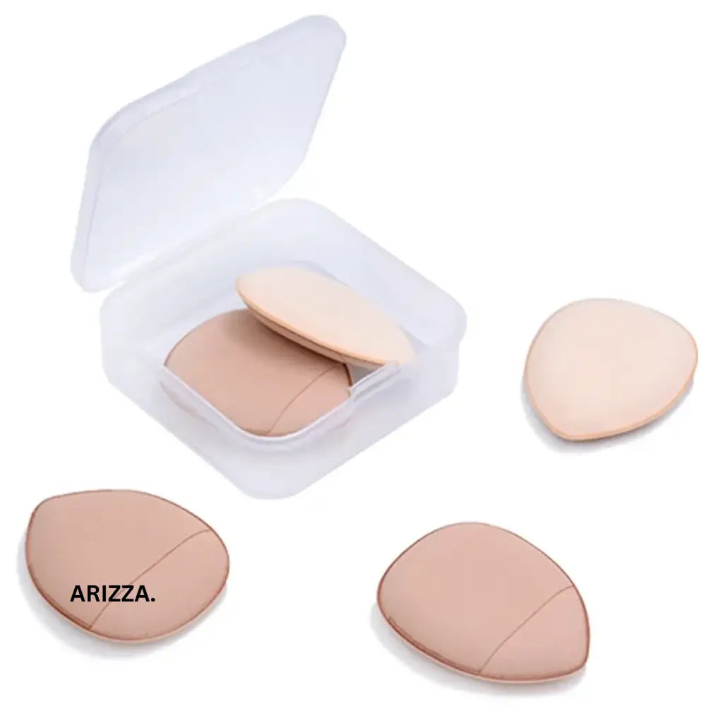Mini Finger Puff Foundation Air Cushion Sponge 5 brown in case