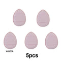 Mini Finger Puff Foundation Air Cushion Sponge 5 pink in bag