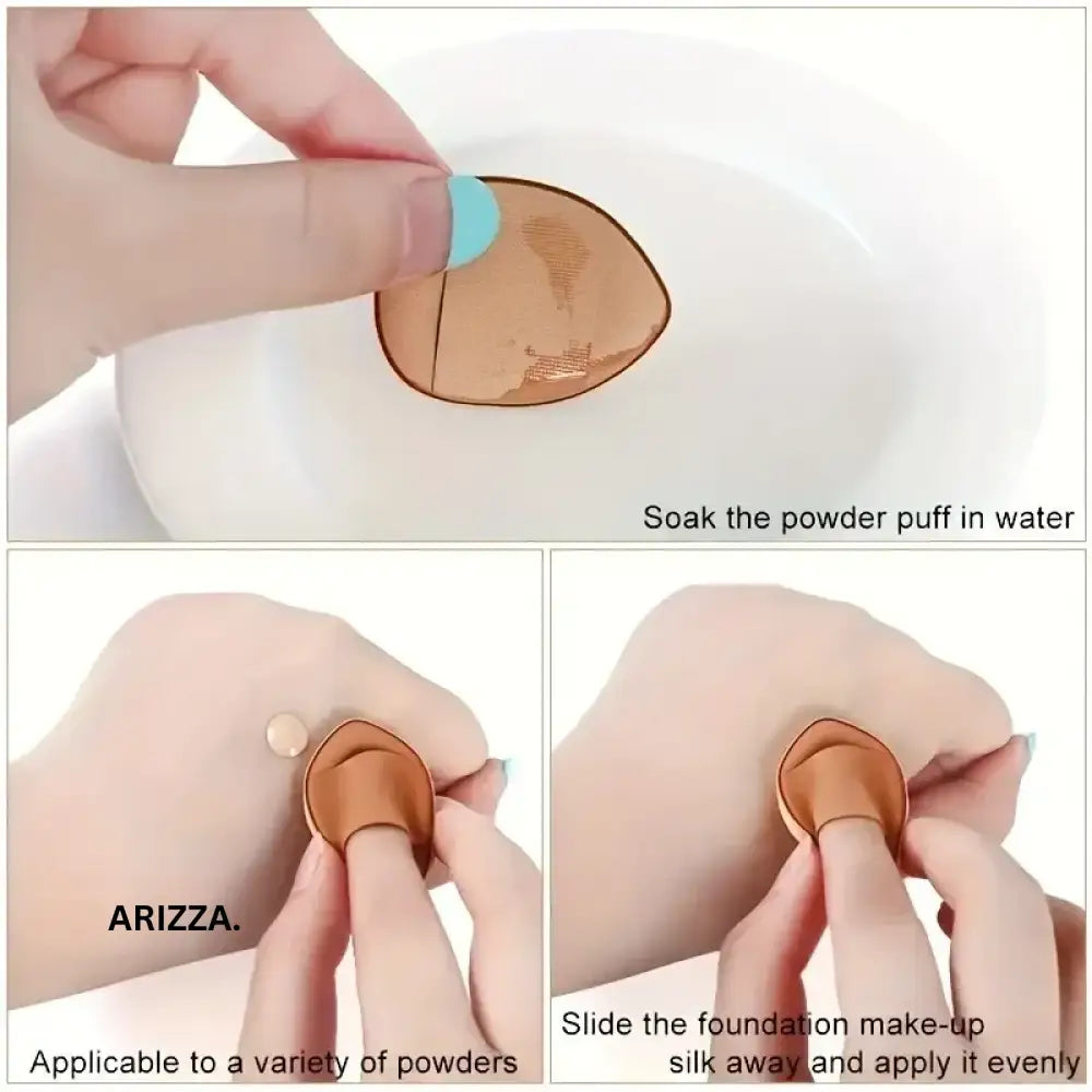 Mini Finger Puff Foundation Air Cushion Sponge