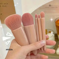 Mini Mirror Perfe Makeup Brushes Set