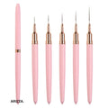 Multiple Types Ultra-fine Nail Art Brushes 5pcs set