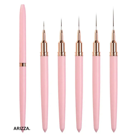 Multiple Types Ultra-fine Nail Art Brushes 5pcs set