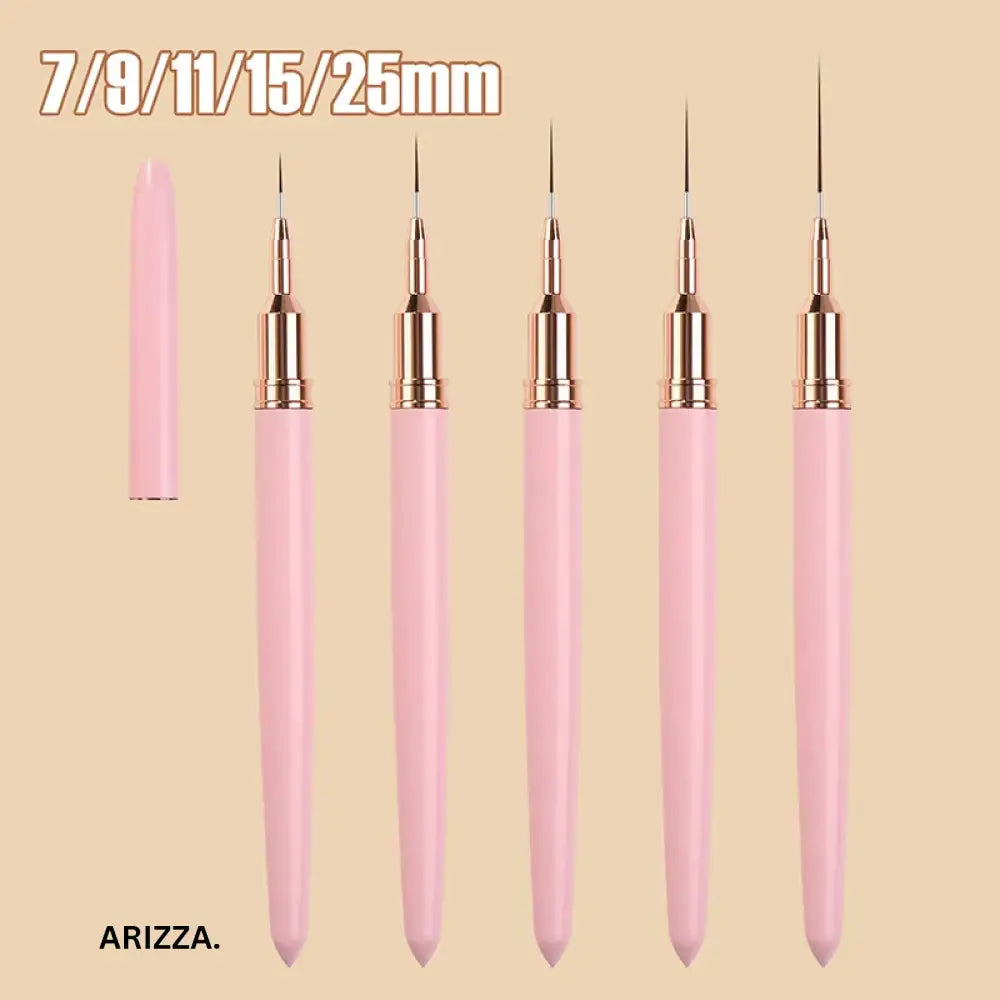 Multiple Types Ultra-fine Nail Art Brushes 5pcs set