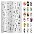 Nail Stamping Plates Flower Art Template PLUS13