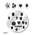 Nail Stamping Plates Flower Art Template ZJOYS03
