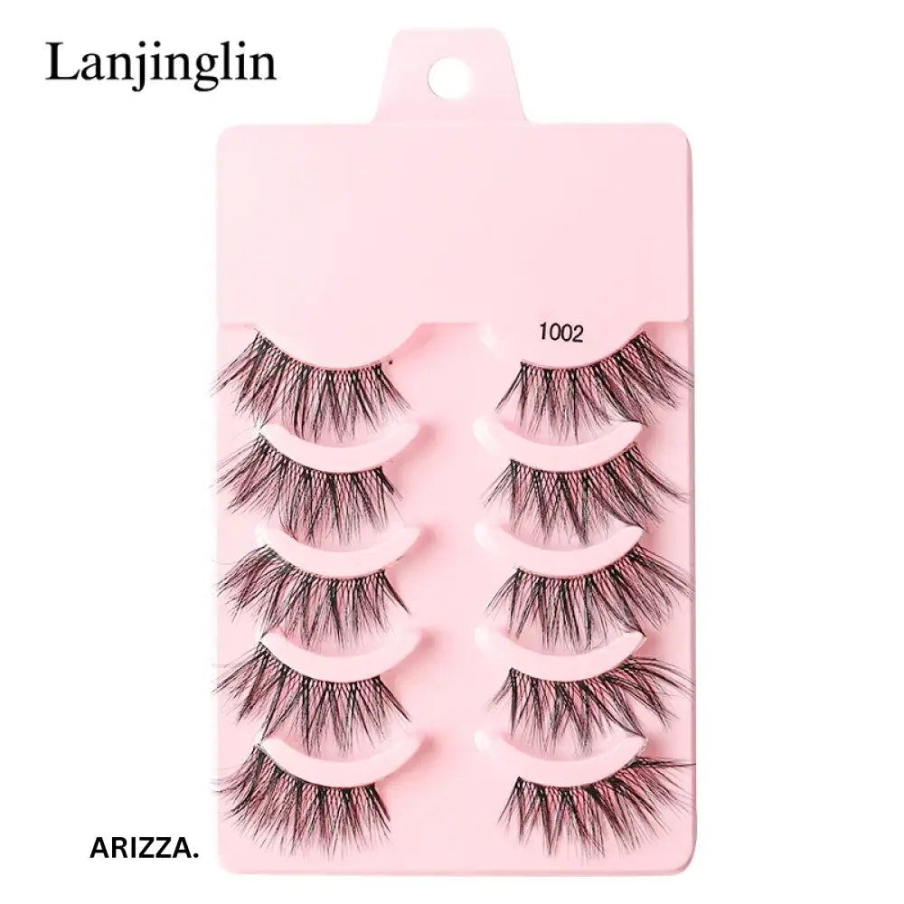 Natural Fluffy Lashes Tool Extension 5pairs-1002