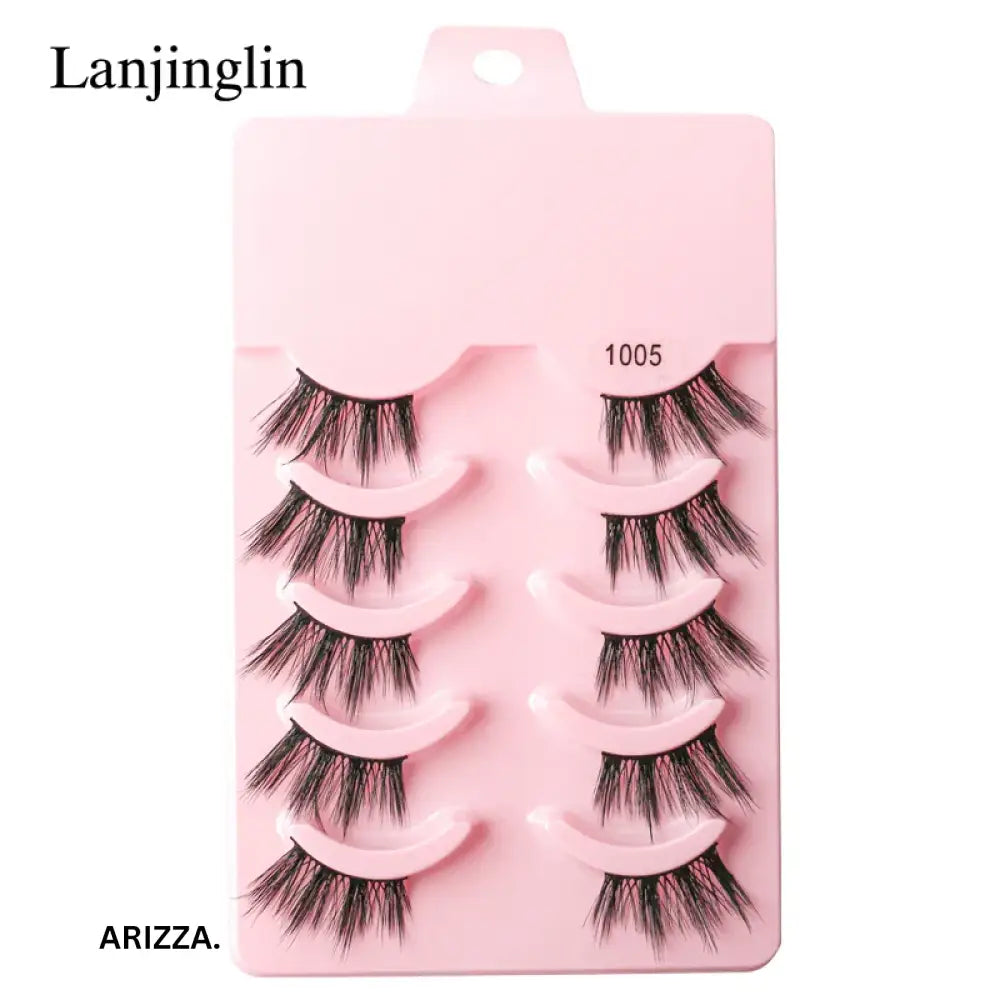 Natural Fluffy Lashes Tool Extension 5pairs-1005