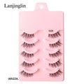 Natural Fluffy Lashes Tool Extension 5pairs-1006