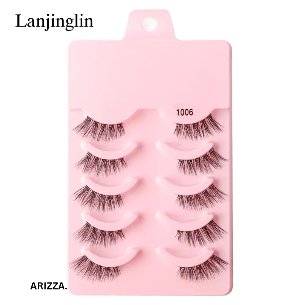 Natural Fluffy Lashes Tool Extension 5pairs-1006