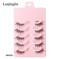 Natural Fluffy Lashes Tool Extension 5pairs-1007