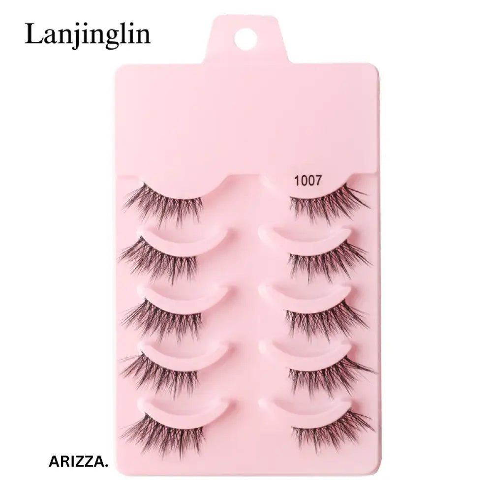 Natural Fluffy Lashes Tool Extension 5pairs-1007