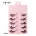 Natural Fluffy Lashes Tool Extension 5pairs-1008
