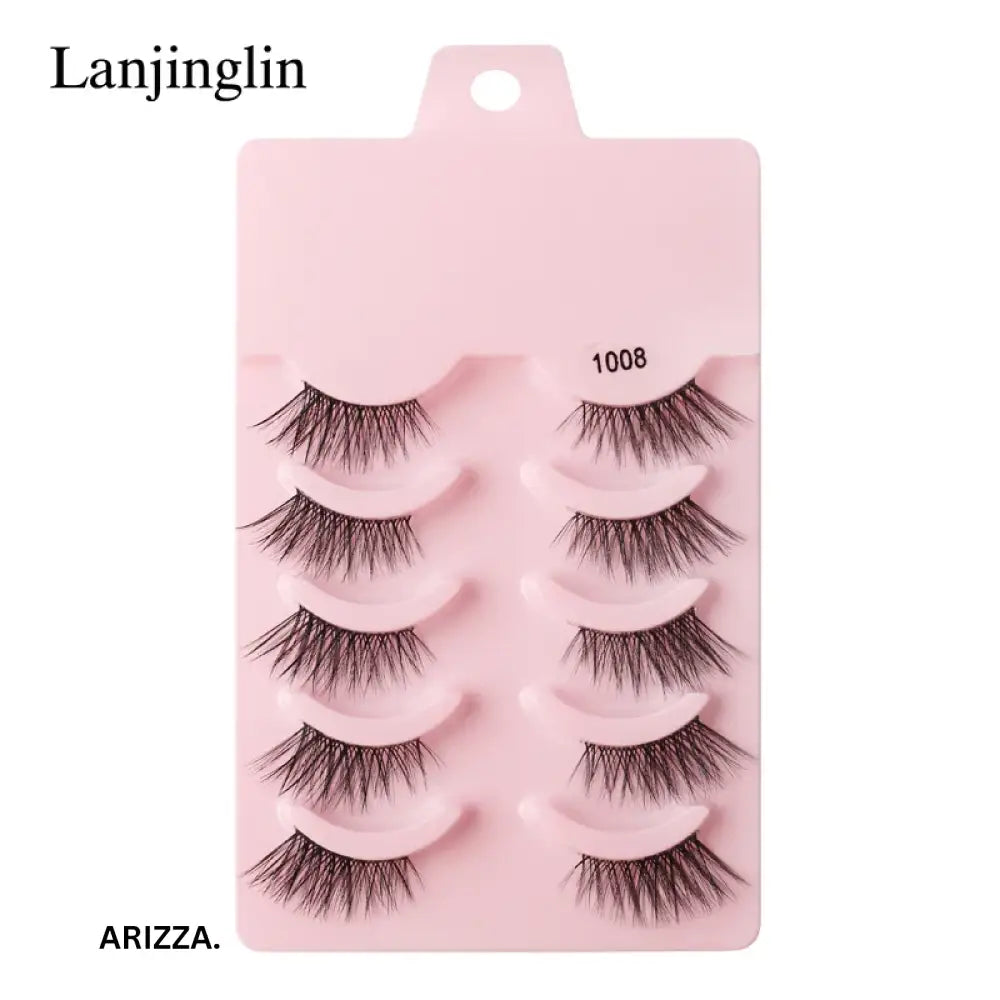 Natural Fluffy Lashes Tool Extension 5pairs-1008