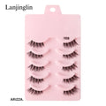 Natural Fluffy Lashes Tool Extension 5pairs-1009