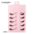 Natural Fluffy Lashes Tool Extension 5pairs-1011