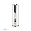 Portable Wireless Automatic Hair Styling Curler White