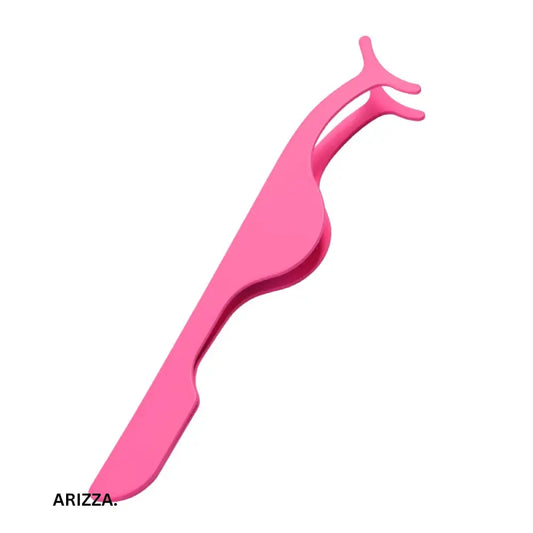 Professional False Eyelashes Tweezer Tool Pink