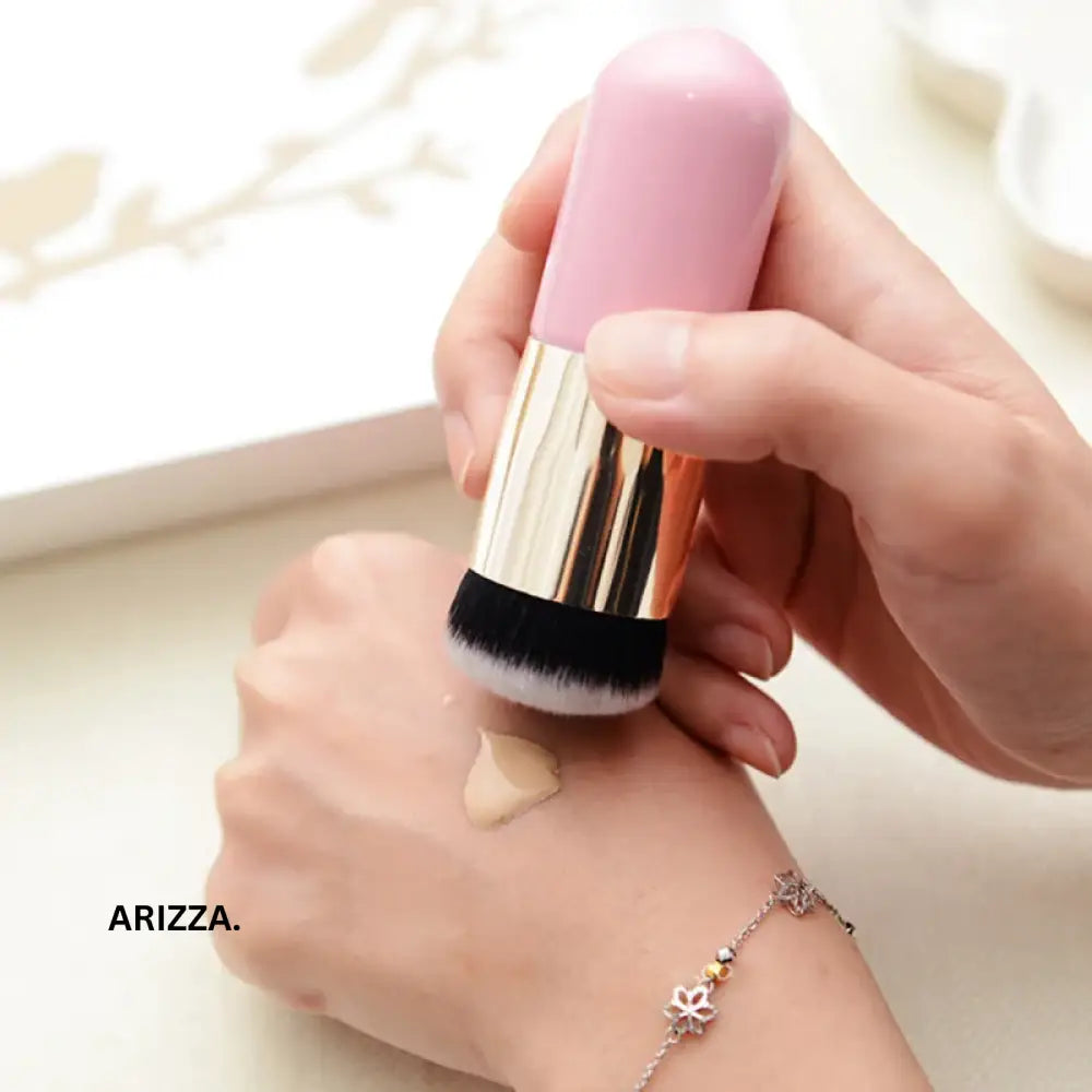 Professional Flat Cream Makeup Brushes