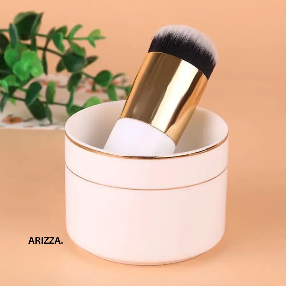 Professional Flat Cream Makeup Brushes