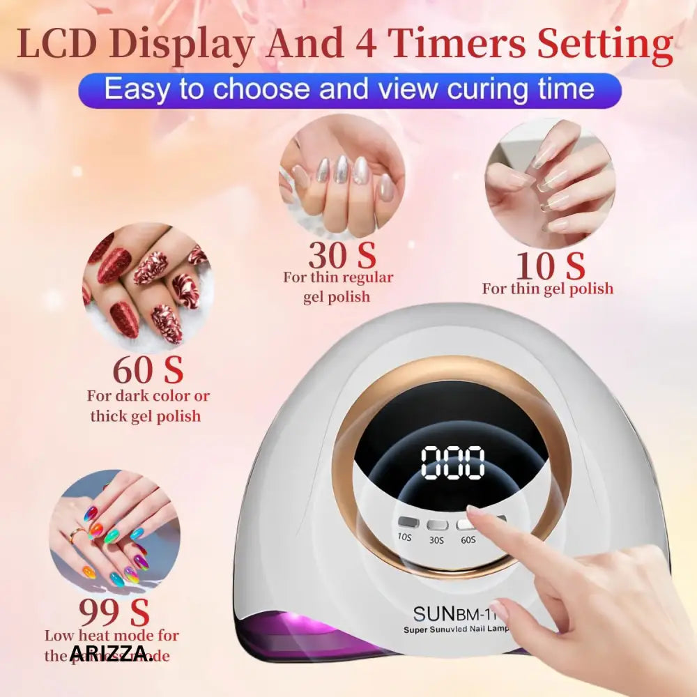 Professional UV Nails Gel LED Nail Lamp