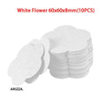 Reusable Face Makeup Removal Sponge 10PCS White M