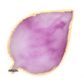 Round Resin Agate Stone Nail Art Palette 05