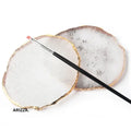 Round Resin Agate Stone Nail Art Palette