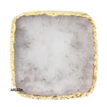 Round Resin Agate Stone Nail Art Palette 18