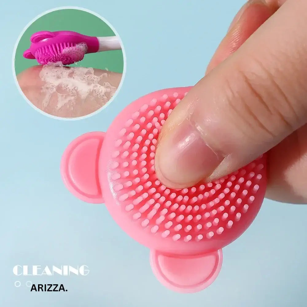 Silicone Double Head Facial Mask Brush