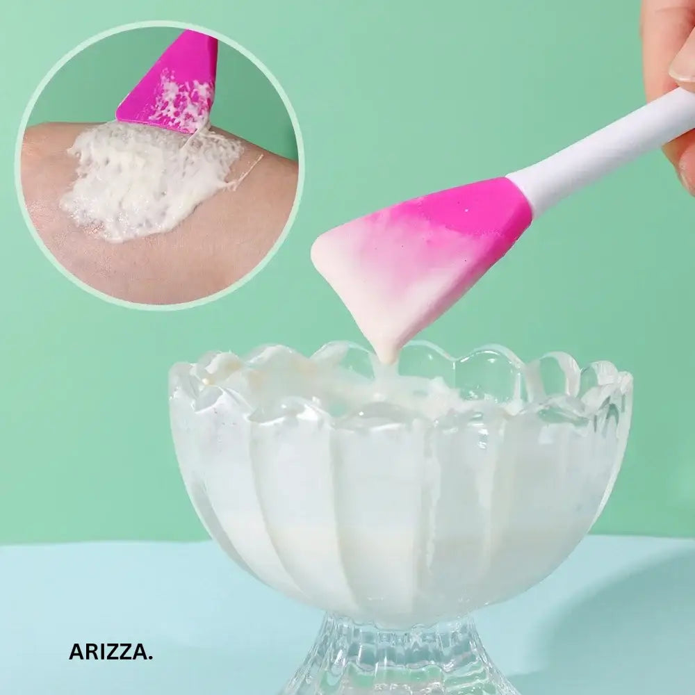 Silicone Double Head Facial Mask Brush