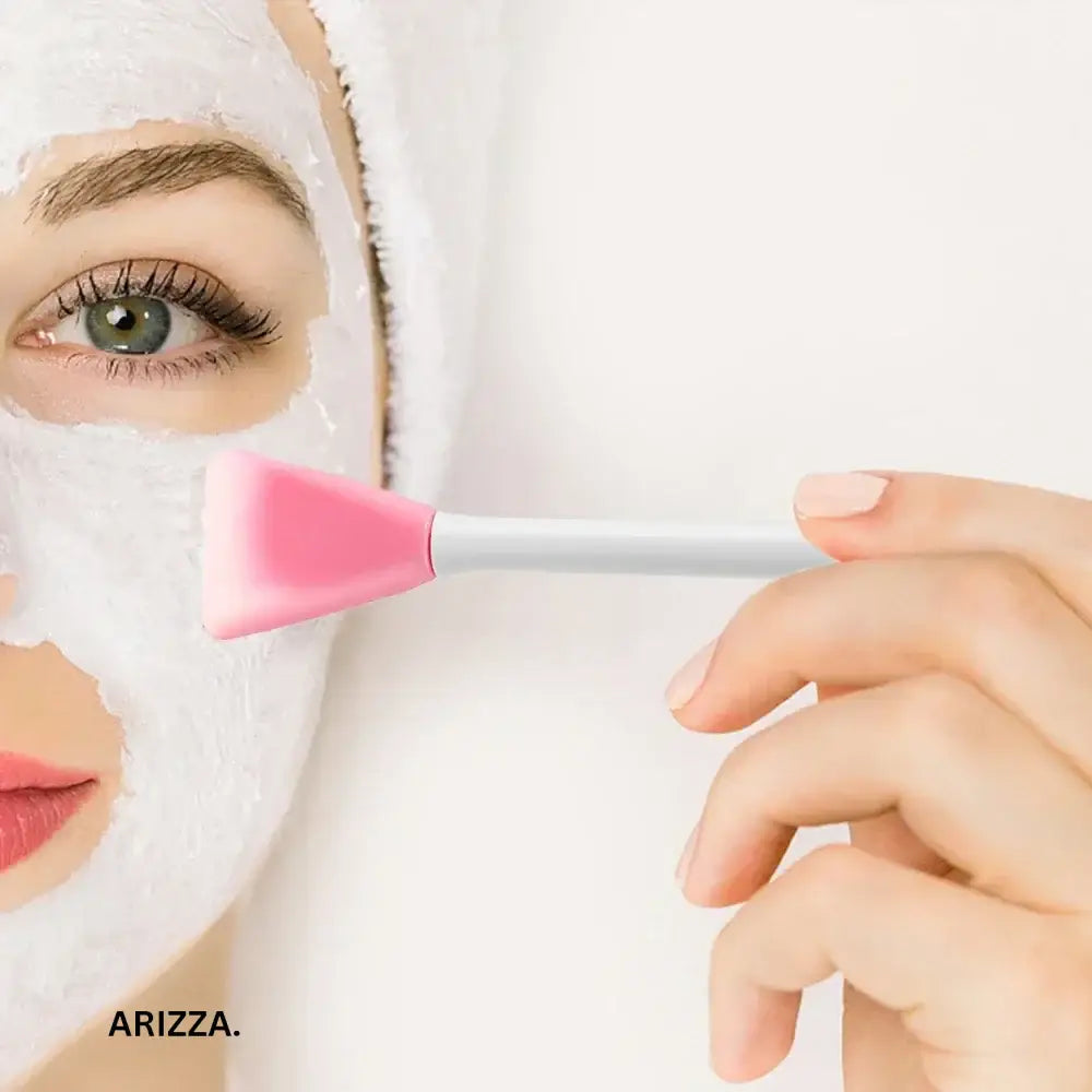 Silicone Double Head Facial Mask Brush