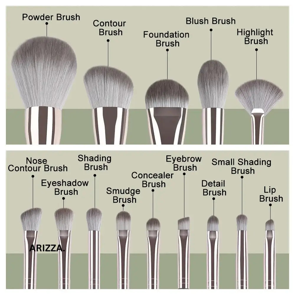 Soft Fluffy Makeup Brushes