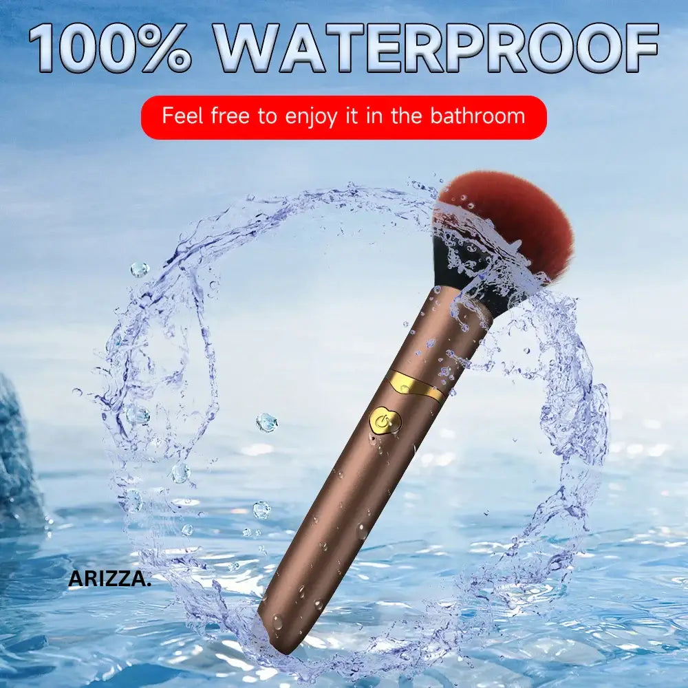 Soft Fluffy Portable Vibration Makeup Brush