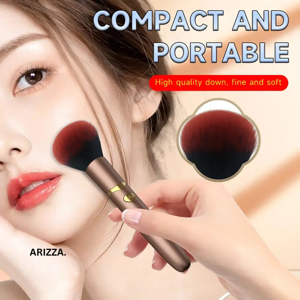 Soft Fluffy Portable Vibration Makeup Brush