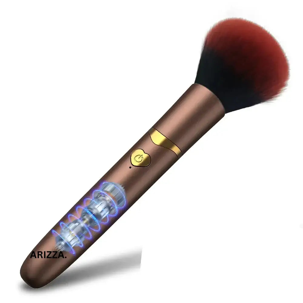 Soft Fluffy Portable Vibration Makeup Brush
