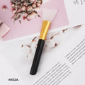 Soft-headed Silicone Facial Mask Brush black