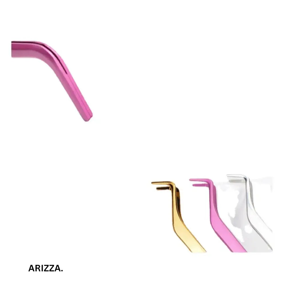 Stainless Steel Anti-Static Eyelash Comb Tweezers