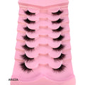 Strip Fluffy False Lashes Extensions 7pairs-A02