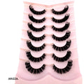 Strip Fluffy False Lashes Extensions 7pairs-X81