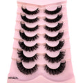 Strip Fluffy False Lashes Extensions 7pairs-X82