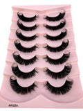 Strip Fluffy False Lashes Extensions 7pairs-X85