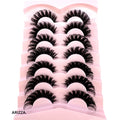 Strip Fluffy False Lashes Extensions 7pairs-X87