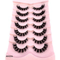 Strip Fluffy False Lashes Extensions 7pairs-X88