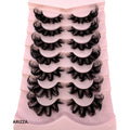 Strip Fluffy False Lashes Extensions 7pairs-X90