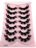Strip Fluffy False Lashes Extensions 7pairs-X91