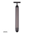 T Shape Vibrating Facial Roller Massager Black no box