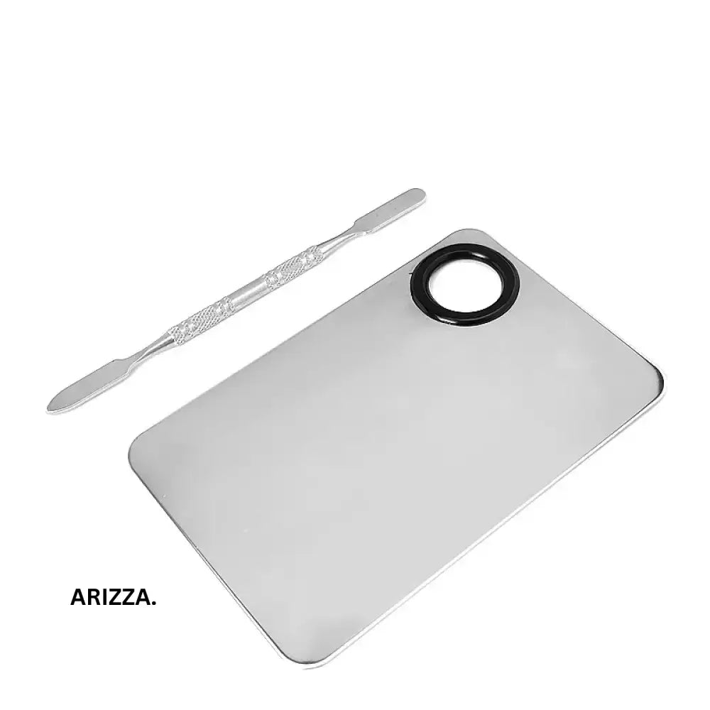 Upgrade Stainless Steel Makeup Mixing Palette A set
