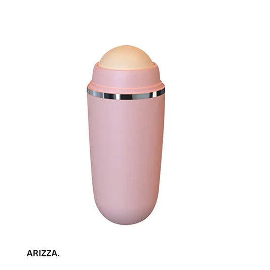 Volcanic Stone Face Oil Absorbing Roller Pink