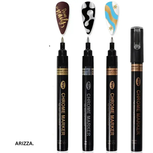 Waterproof Painting Nail Art Drawing Pen 02