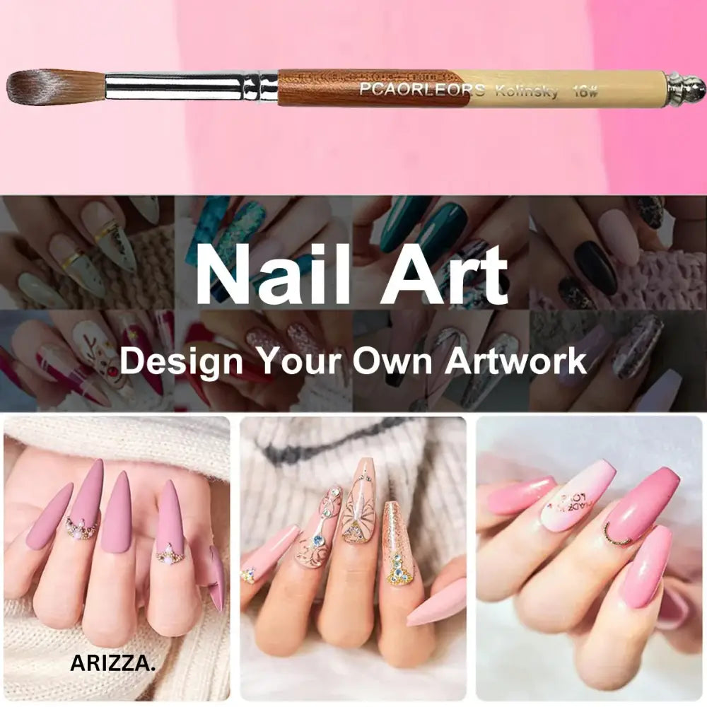 Women Carving Nail Brush Art Drawing Tool
